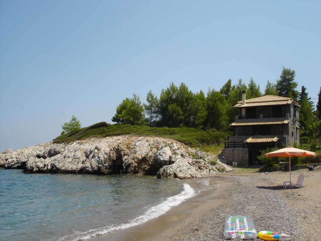 Ilias Appartements Tsaprounis Ellinika  ภายนอก รูปภาพ